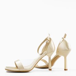 Sandale cu toc Itumele Bej 6