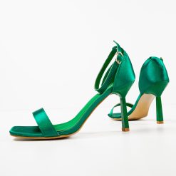 Sandale cu toc Itumele Verzi 4