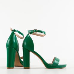 Sandale cu toc Lashay Verzi 5