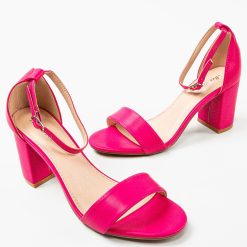 Sandale cu toc Simba Fuchsia 3