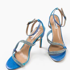 Sandale cu toc Sion Albastre 5