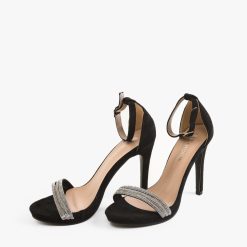 Sandale cu toc Slavka Negre 2 3