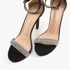 Sandale cu toc Slavka Negre 2 5