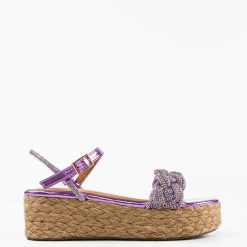 Sandale dama Floren Mov 4