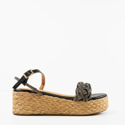 Sandale dama Floren Negre 3