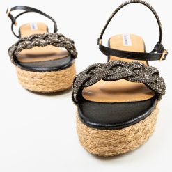 Sandale dama Floren Negre 5