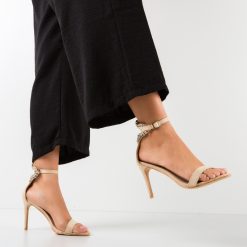 Sandale dama Johnson Bej 3