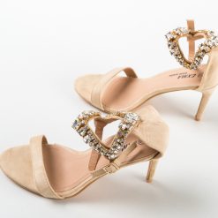 Sandale dama Johnson Bej 6