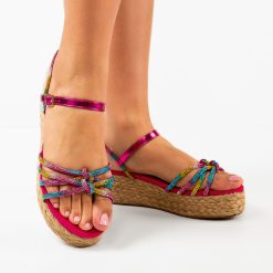 Sandale dama Missie Fuchsia 2