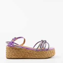 Sandale dama Missie Mov 4