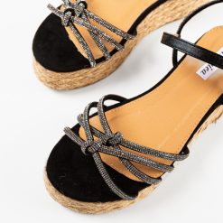 Sandale dama Missie Negre 5