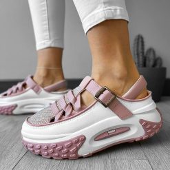 Sandale dama roz CL2409 N10-4-Incaltaminte > Incaltaminte dama > Sandale dama