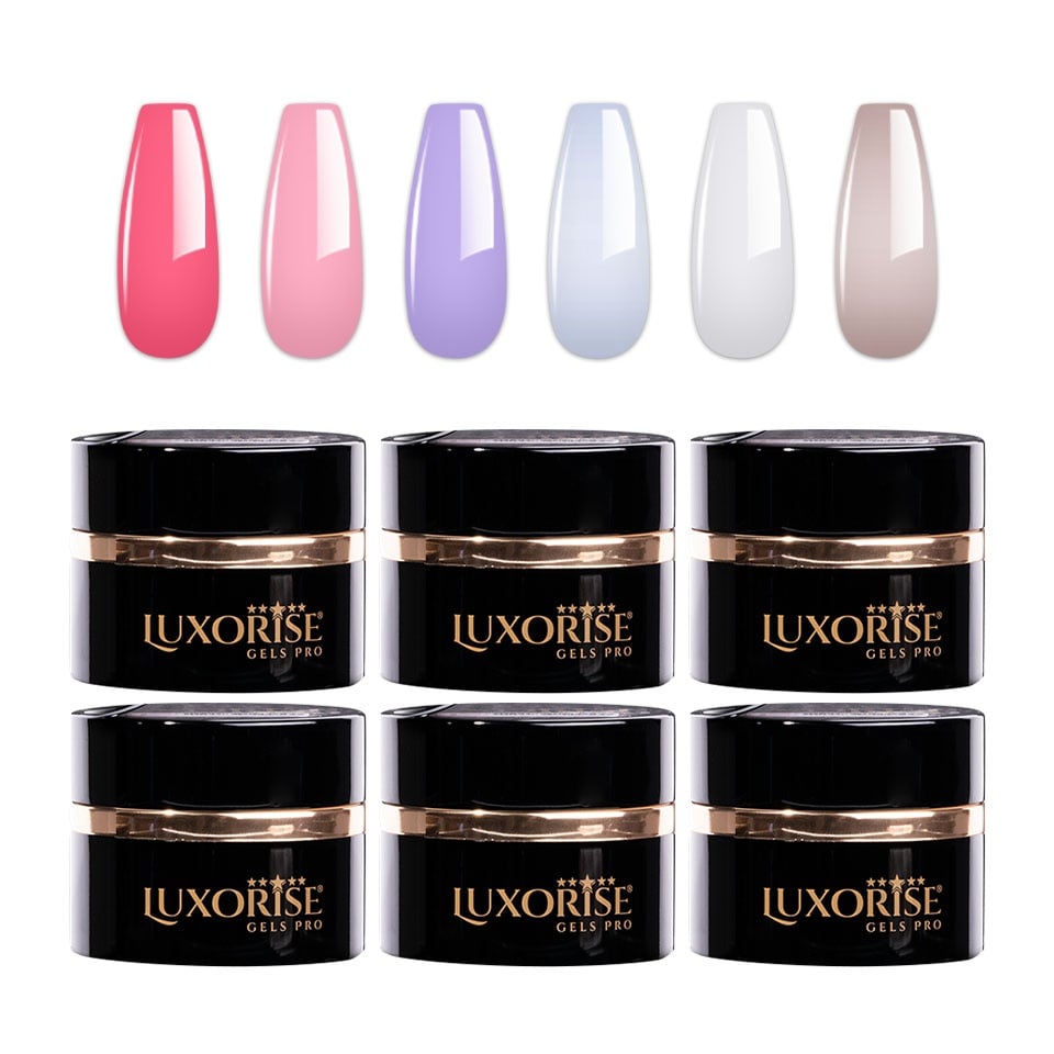 Set 6 Gel Constructie JellyFlex LUXORISE