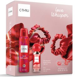 Set cadou Love Whisper - Femei: Apa de toaleta - 30 ml + Deodorant spray pentru corp - 150 ml + Elastice de par cadou-FEMEI-GENTI SI ACCESORII/Produse cosmetice