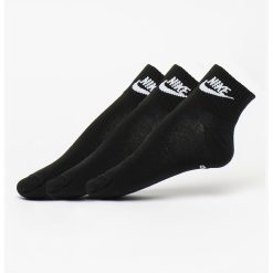Set de sosete scurte unisex cu logo Essential - 3 perechi-FEMEI-IMBRACAMINTE/Dresuri si sosete