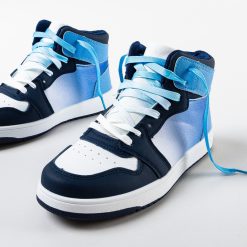 Sneakers dama Galvan Albastri 4