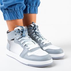 Sneakers dama Galvan Gri 3