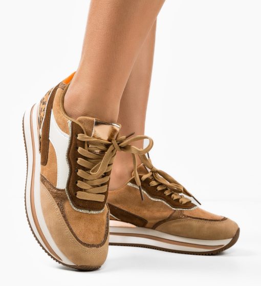 Sneakers dama Levine Khaki-Sport-Sport