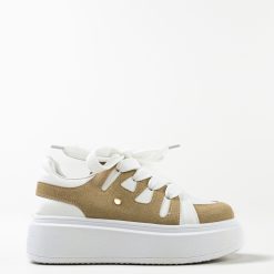Sneakers dama Zohai Khaki 4