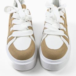 Sneakers dama Zohai Khaki 5