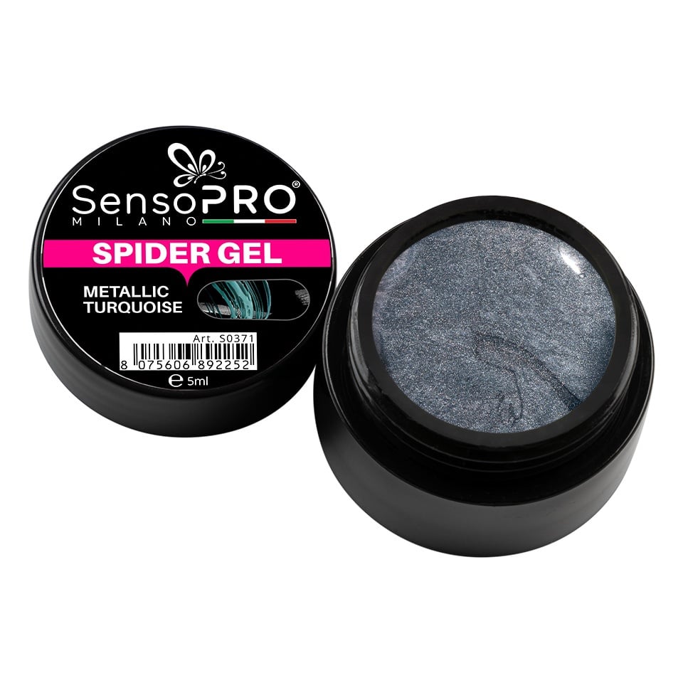 Spider Gel SensoPRO Metallic Turquise