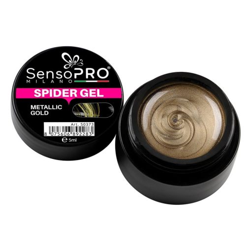 Spider Gel SensoPRO Milano Metallic Gold