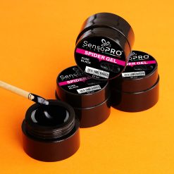 Spider Gel SensoPRO Milano Pure Black 5 ml 3