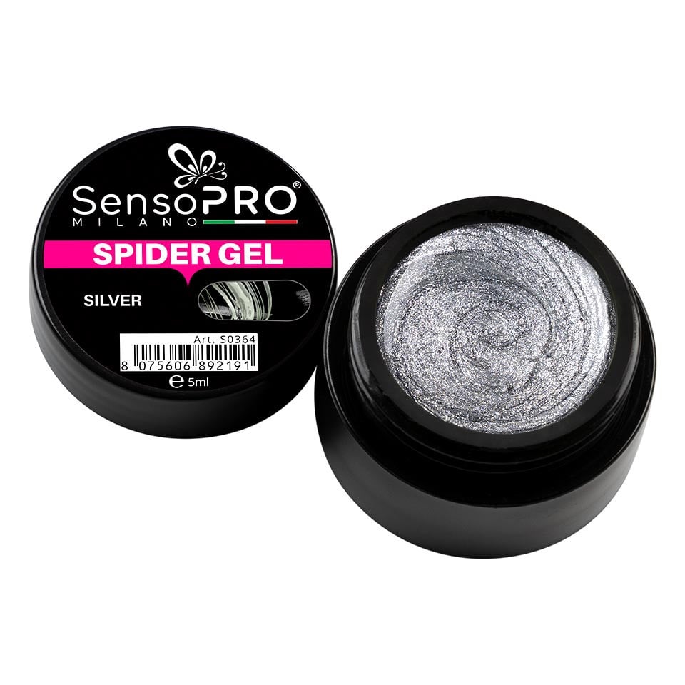 Spider Gel SensoPRO Milano Silver