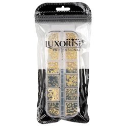 Strasuri Unghii LUXORISE Gold Nights 12 modele 3