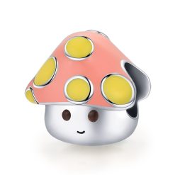 Talisman din argint Cute Mushroom-Talismane >> Talismane din Argint (toate)