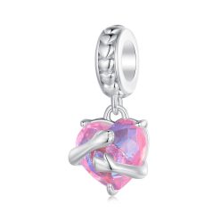 Talisman din argint Embrace the Heart-Talismane >> Talismane din Argint (toate)