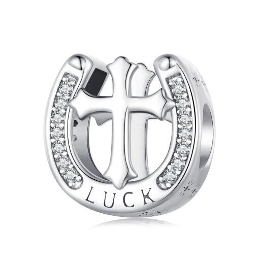 Talisman din argint Lucky Cross-Talismane >> Talismane din Argint (toate)