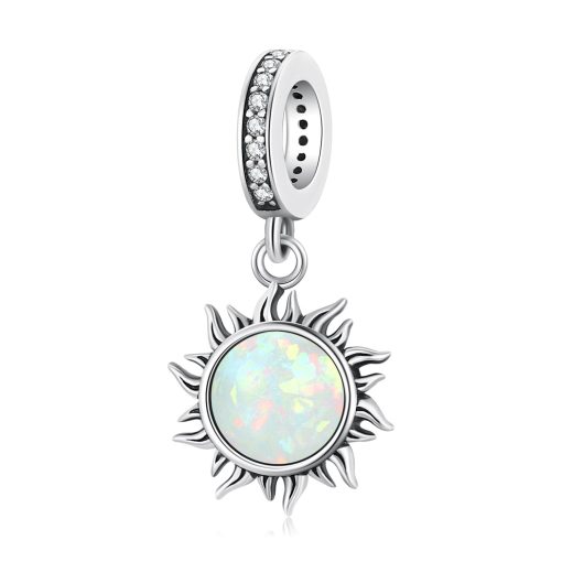 Talisman din argint Opal Sun-Talismane >> Talismane din Argint (toate)