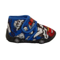 Tenisi cu imprimeu Lightning McQueen si velcro-FETE-INCALTAMINTE/Pantofi clasici