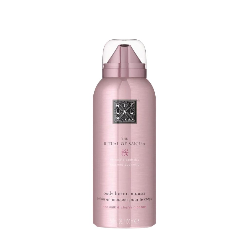 The ritual of sakura body lotion mousse 150 ml-Ingrijirea pielii-Produse de baie > Produse pentru dus si exfoliere