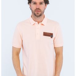 Tricou polo cu aplicatie logo-BARBATI-IMBRACAMINTE/Tricouri si maiouri