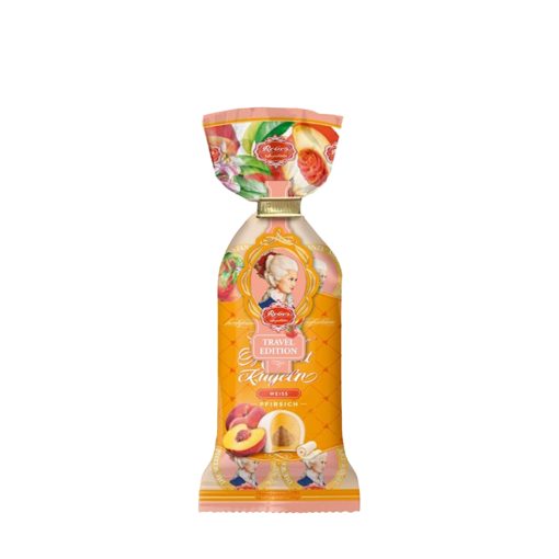 White peach ball bag 200 gr-Dulciuri-Praline