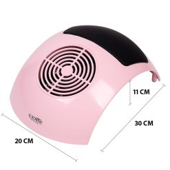 Aspirator Praf Unghii Vortex Elite 80W LUXORISE Roz 4