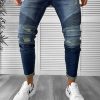 Blugi barbati conici albastri G1230 M3-4.2-Blugi barbati