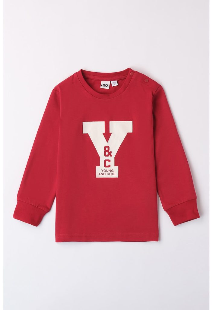 Bluza de bumbac Young & Cool-BAIETI-IMBRACAMINTE/Bluze