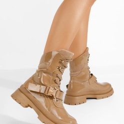 Bocanci dama Zimora kaki-Bocanci dama-Bocanci dama