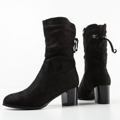 Botine Wella Negre 2-Botine-Botine