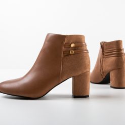 Botine dama Arabella Khaki 4