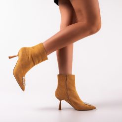 Botine dama Bettos Camel 2