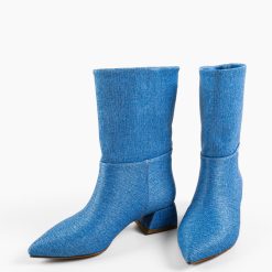 Botine dama Reana Albastre 5