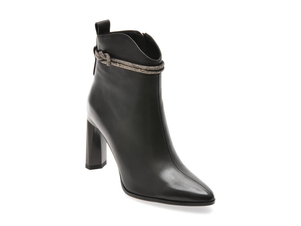 Botine elegante EPICA negre