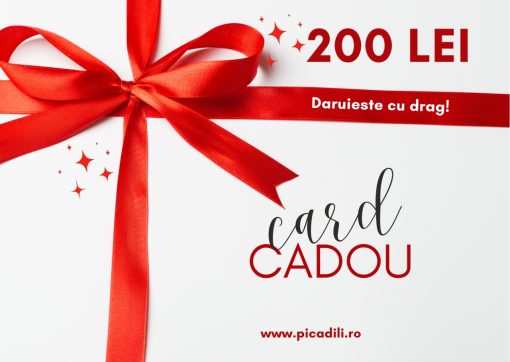 CARD CADOU 200 LEI-Carduri cadou-Carduri cadou 