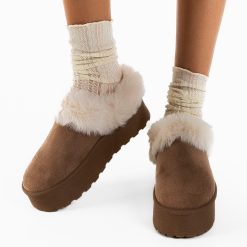 Cizme tip Ug Aary Khaki 2