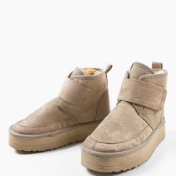 Cizme tip Ug Bamen Bej 4