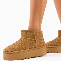 Cizme tip Ug Oliv Camel 3